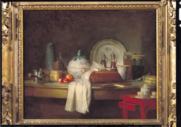 Das Offizierskasino oder Die Überreste eines Mittagessens, 1763